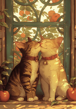 ФРЕЯ Пазл 1000 элемент. PZL-1000/59 Котики на подоконнике