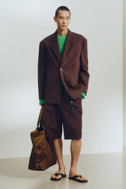 Americana de lino Relaxed Fit - H&m фото 5