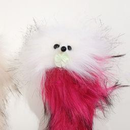 Цена за 3 шт. Мышь из искусственного меха, до 24 см с хвостом, микс цветов - Simaland фото 4