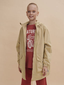 GZJN3352 Ветровка для девочек - Pelican фото 2