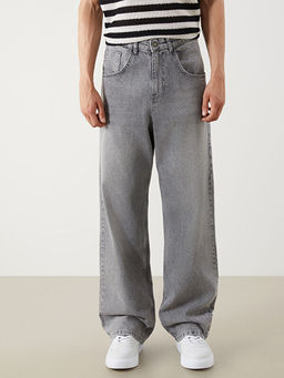 Baggy Fit Erkek Jean Pantolon