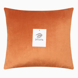 Подушка декоративная Этель цв. терракотовый, 30*30см, велюр  фото 4