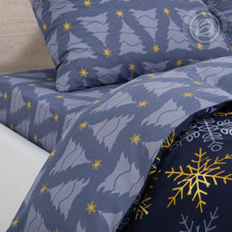 Постельное белье Северная корона (бязь премиум) Семейный/Пододеяльник: 2 шт. - 215*143; Простыня: 1 шт. - 220*240; Наволочка: 2 шт. - 70*70; Премиум