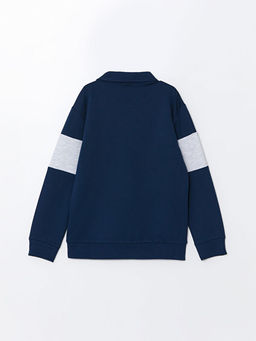 Polo Yaka Erkek ?ocuk Sweatshirt - Waikiki фото 3