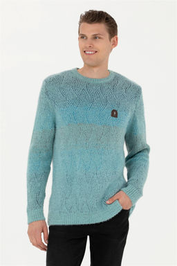 Мужской мятный свитер - U.s. polo assn фото 8