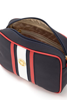 Женская темно-синяя сумка через плечо - U.s. polo assn фото 5