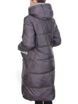 2115 DARK GRAY Пальто зимнее женское MELISACITI (200 гр. холлофайбера) - Fashion фото 4