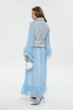 Жилет NIKVA н1026-3 небесно-синий