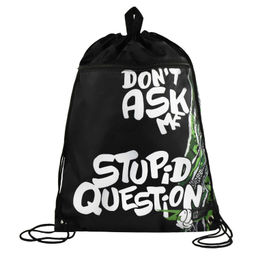 Мешок для сменной обуви Феникс+, арт.69188/ 24 НЕ ЗАДАВАЙ ВОПРОСОВ (36х48 см, полиэстер, сублимацион