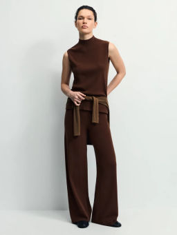 Трикотажный топ из вискозы / Zarina  фото 2