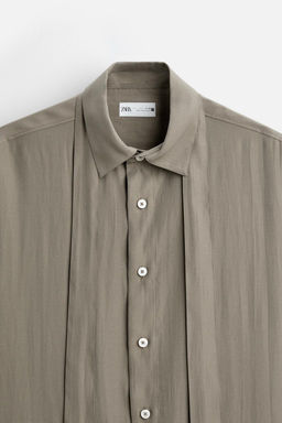 FLOWING SHIRT WITH BOW - Zara фото 8