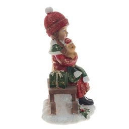 Фигурка декоративная "Девочка", L13,5 W9 H17 см