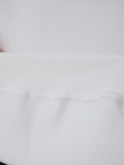 Свитшот женский белый из футера с начесом - Mark formelle фото 6