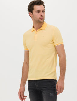 Желтая облегающая футболка - Cacharel фото 3