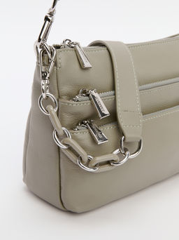 Женская сумка через плечо TENDANCE Артикул 4238569, зелено-серый