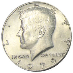 1/2 доллара (50 центов) 1979 года США