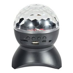 Проектор диско-шар светодиодный классический музыкальный/NA-149-7/уп 60/USB порт/слот для TF-карты/AUX разъем/Bluetooth/встроенный динамик - ГалеонТрейд фото 4