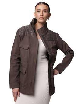 Ветровка B-8863 Серый