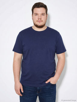 Bisiklet Yaka Modal Erkek Ti??rt