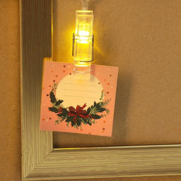 Гирлянда светодиодная с прищепками «Чудес в новом году», 1.5 м