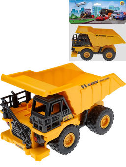 Инерц. 13см "Самосвал карьерный" (И-9423) свет, звук, подвижные детали, в пакете