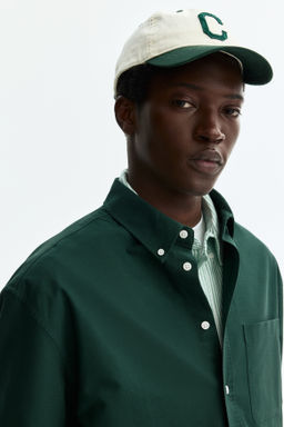 Camisa Oxford de manga corta Relaxed Fit - H&m фото 9