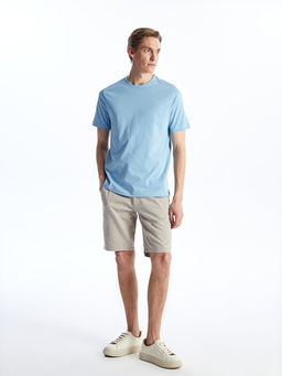 Bisiklet Yaka Penye Erkek Ti??rt