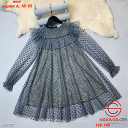 Платье для девочки с принтом