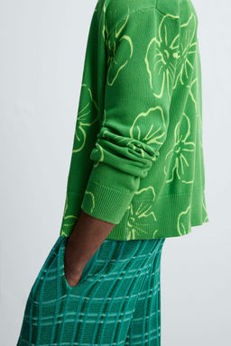 FLORAL PRINT CARDIGAN  OTIS KWAME KYE QUAICOE - Zara фото 15
