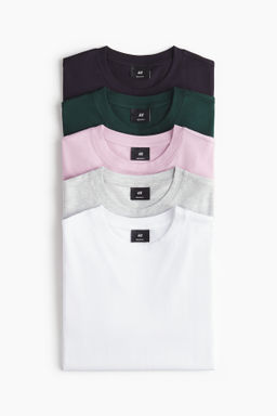 Pack de 5 camisetas Regular Fit - H&m фото 7