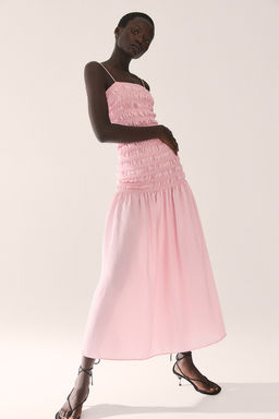 Maxivestido fruncido - H&m фото 3