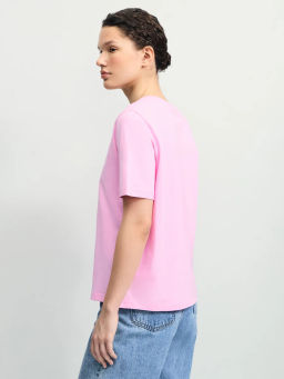 Базовая футболка из хлопка / Zarina фото 5