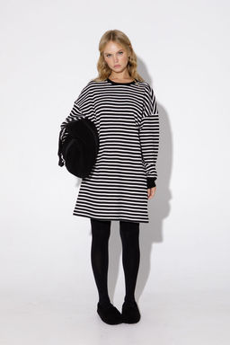 Платье Pirs 4934 черно-белый  фото 2