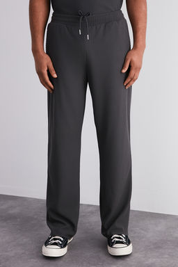 Fume /Wide Leg Dokulu K?r?smaz Gizli Kordonlu Tek Parca Esofman Alt? TMNSS23EA00013