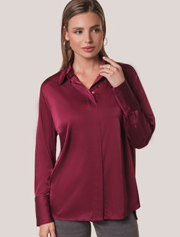 D29.275 Блузка женская винный