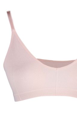 TRENDYOLMILLA Ekru Seamless/Dikissiz Ip Ask?l? Balensiz Kaps?z Bralette Orme Sutyen THMAW22SU0030 фото 24