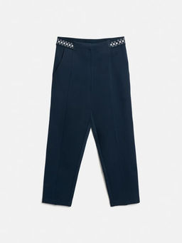 ACOOLA / Брюки детские для девочек Karol синий  фото 2