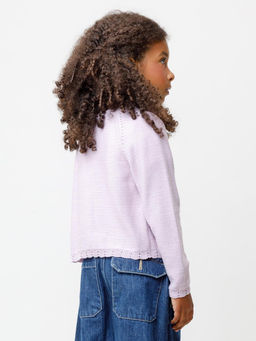 КВ 30092/25/лаванда кардиган для дев