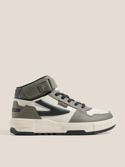 Мужские высокие кеды FILA FX-1000 NXT MID M Артикул 4563215, серо-зеленый