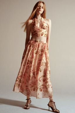 Falda estampada con vuelo - H&m фото 2