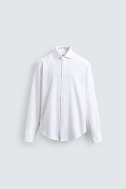 REGULAR FIT TEXTURED SHIRT - Zara фото 7