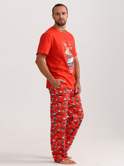 Пижама мужская 100% хлопок Все будет! - Оптима фото 4