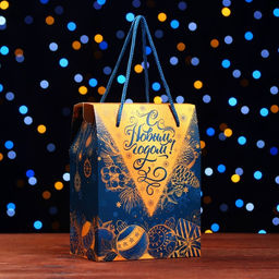 Цена за 5 шт. Подарочная коробка Новогодняя 14 х 9 х 20 см - Simaland фото 6