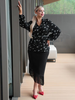 Блузка 0059-27п кремово-белый - Dora фото 46