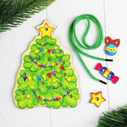 Шнуровка фигурная Ёлочка - Лесная мастерская фото 2