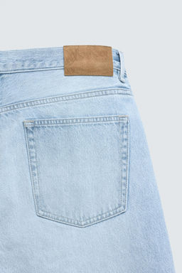 RIPPED STRAIGHT-LEG JEANS - Zara фото 9