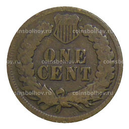 Монета 1 цент 1905 года США
