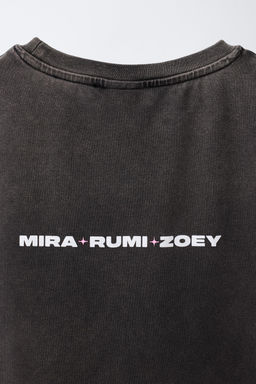 KPOP DEMON HUNTERS NETFLIX  PRINTED T-SHIRT - Zara фото 4