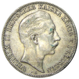3 марки 1909 года А Германия (Пруссия)