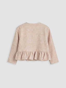 K?z ?ocuk Fiyonklu T?vit Ceket